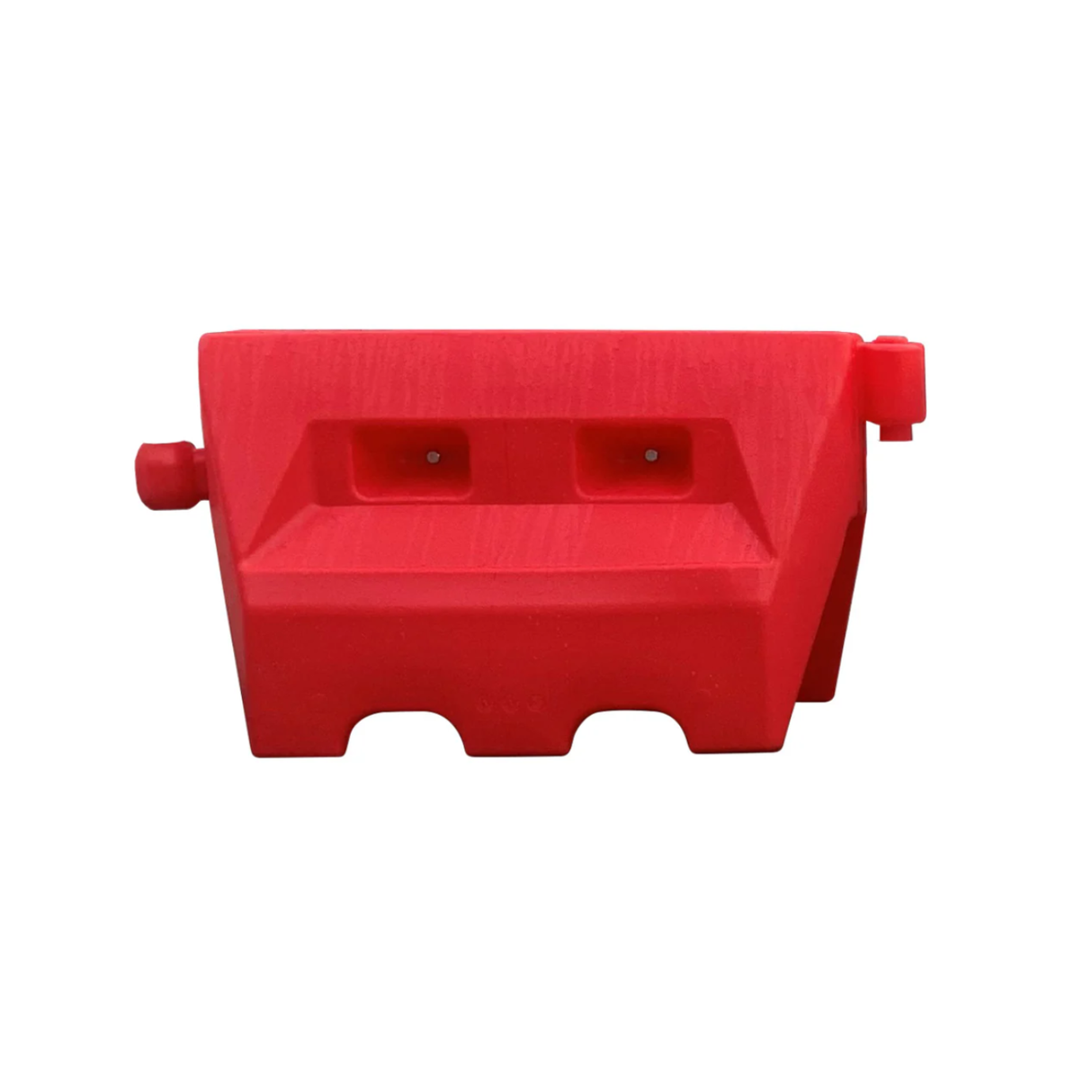 Kunststoff-Fahrbahnteiler - Rot/Weiß