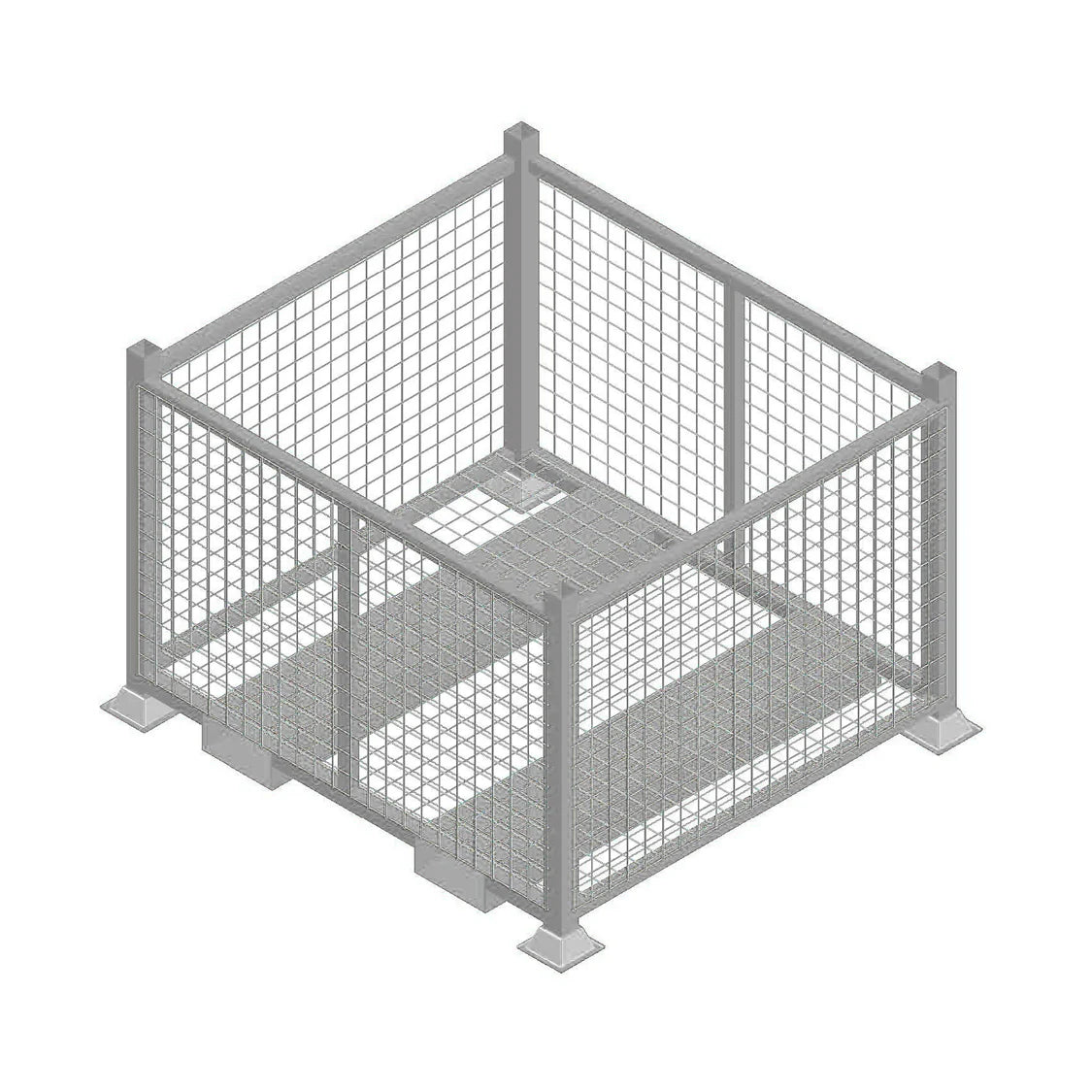 Construction Site Storage Cage