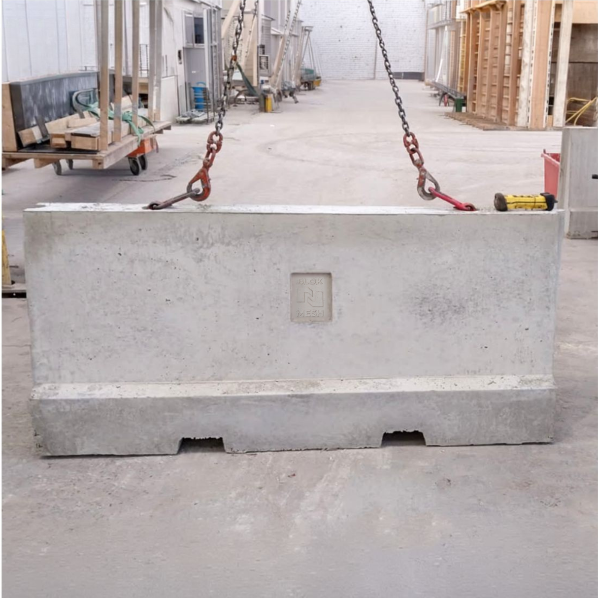 Betonschutzwand