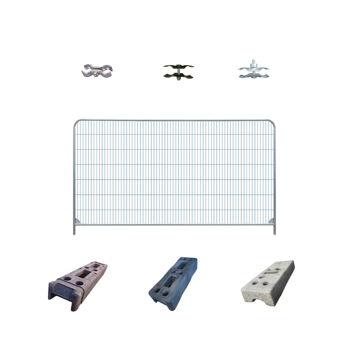 Set RT Standard Anti-Climb Bauzaun (30x)