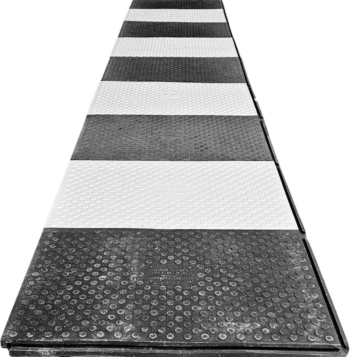 Temporary Pedestrian Zebra Crossing