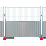 Bauzaun Blockade Kombi 2 m
