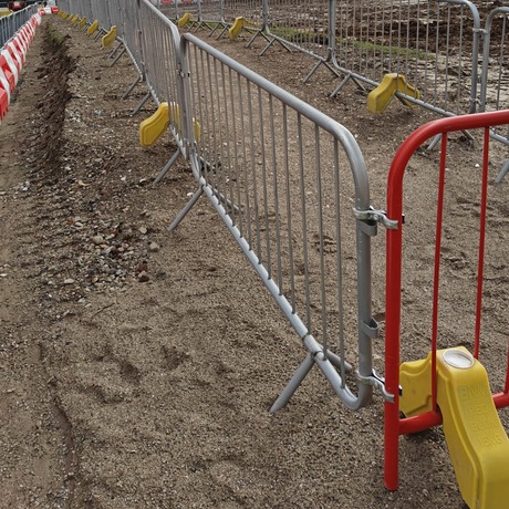 Ped Bloks in Bar Barriers