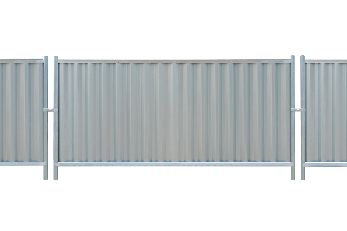 front view of the Blockade 1m | Steel City Fence Blockade