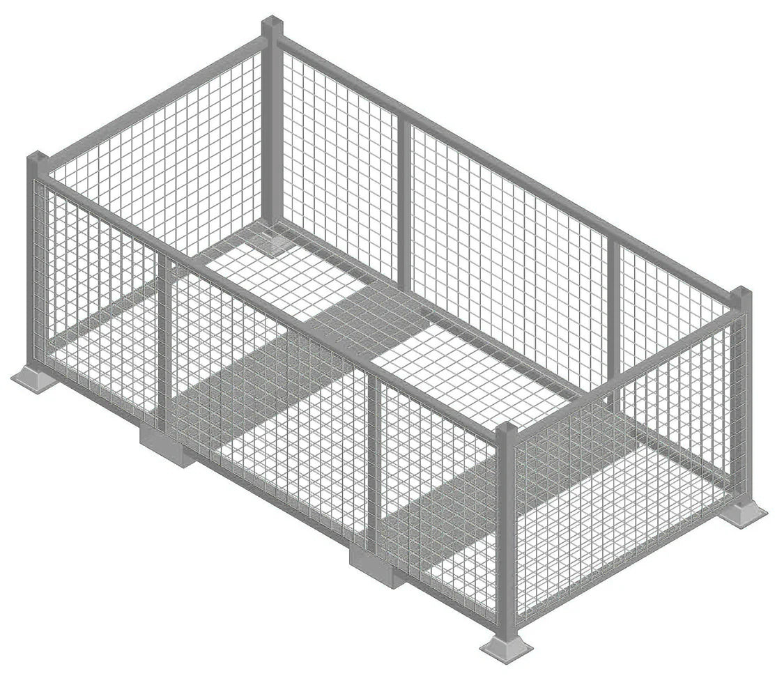 Construction Site Storage Cage