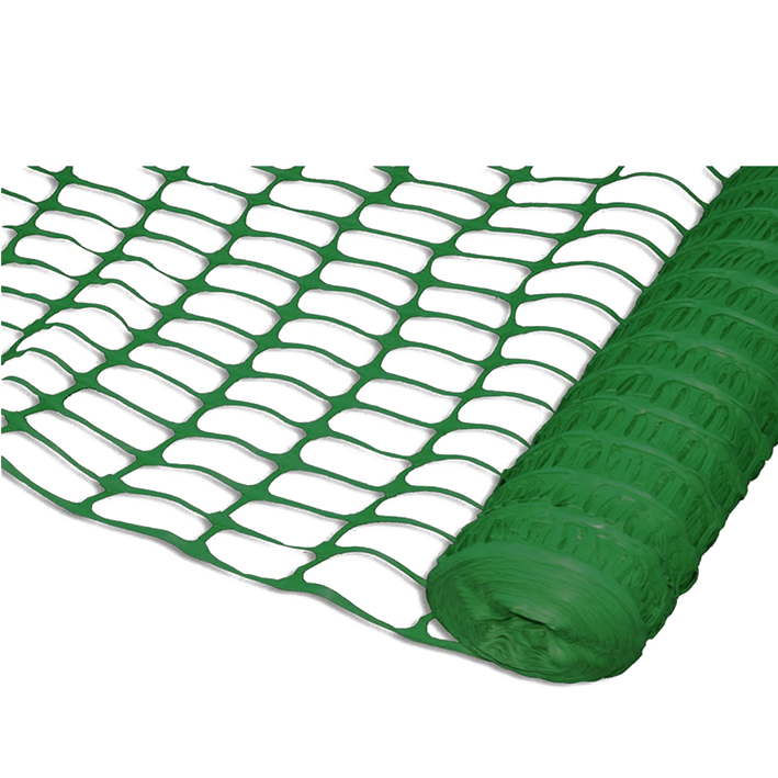 Orange Plastic Site Safety Mesh 1m x 50m