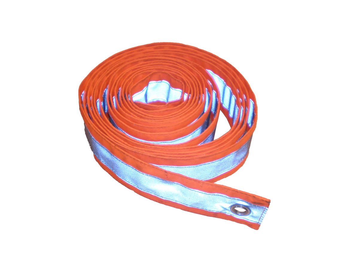 The Hi-Viz Stripe for mesh fences on a white background