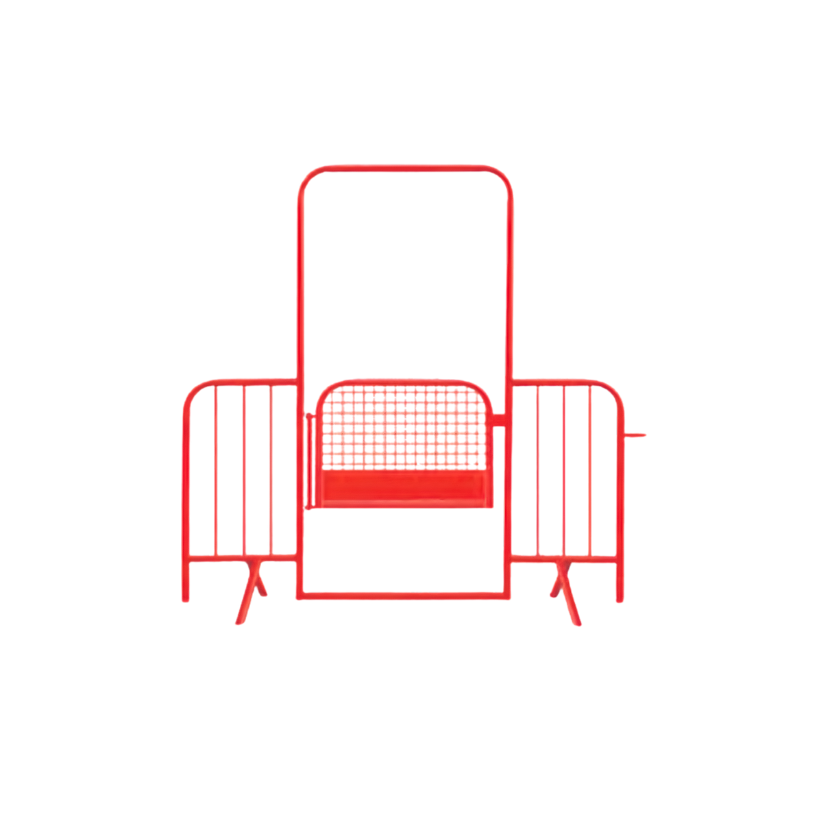 Absperrgitter mit Tür