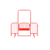 Absperrgitter mit Tür